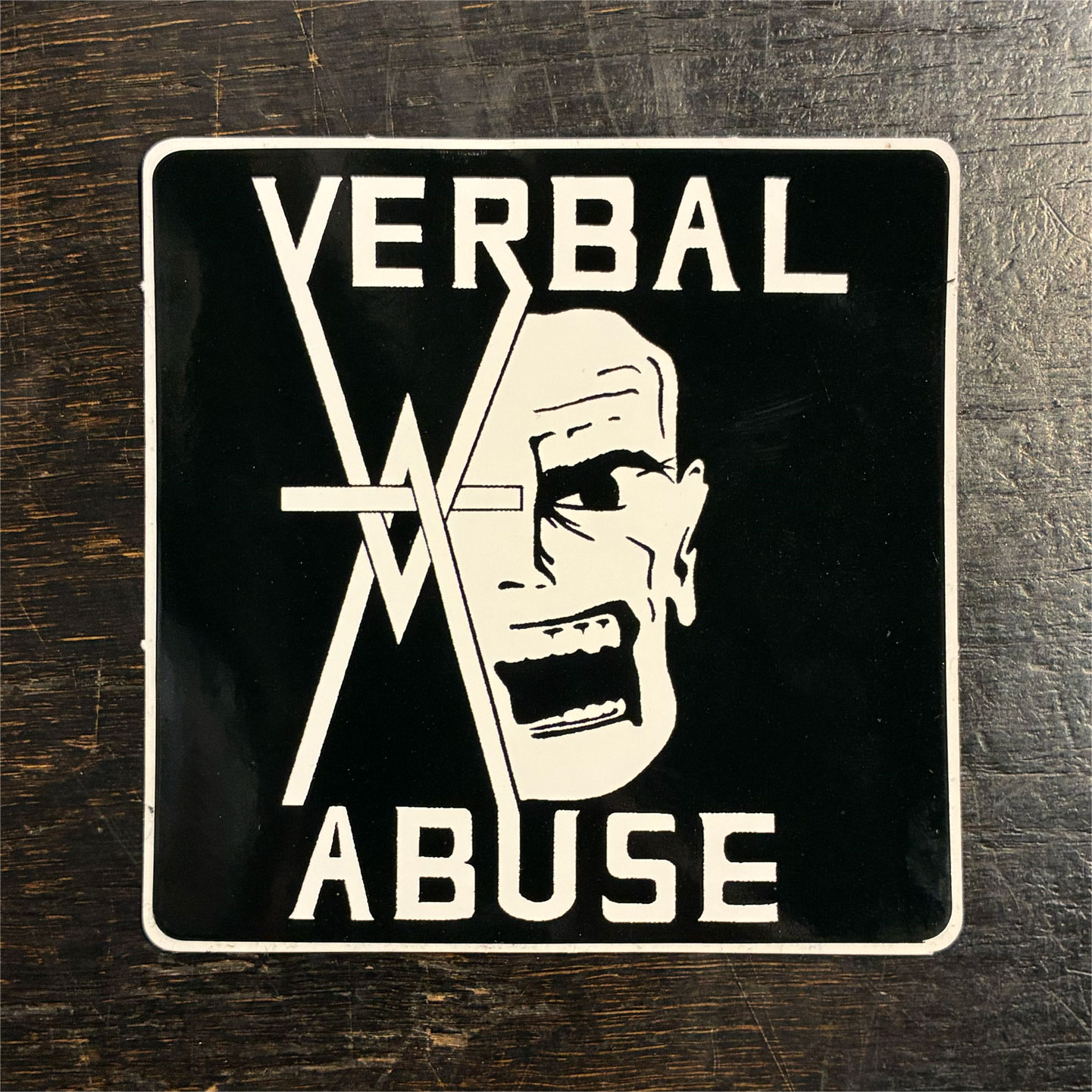 VERBAL ABUSE  ステッカー