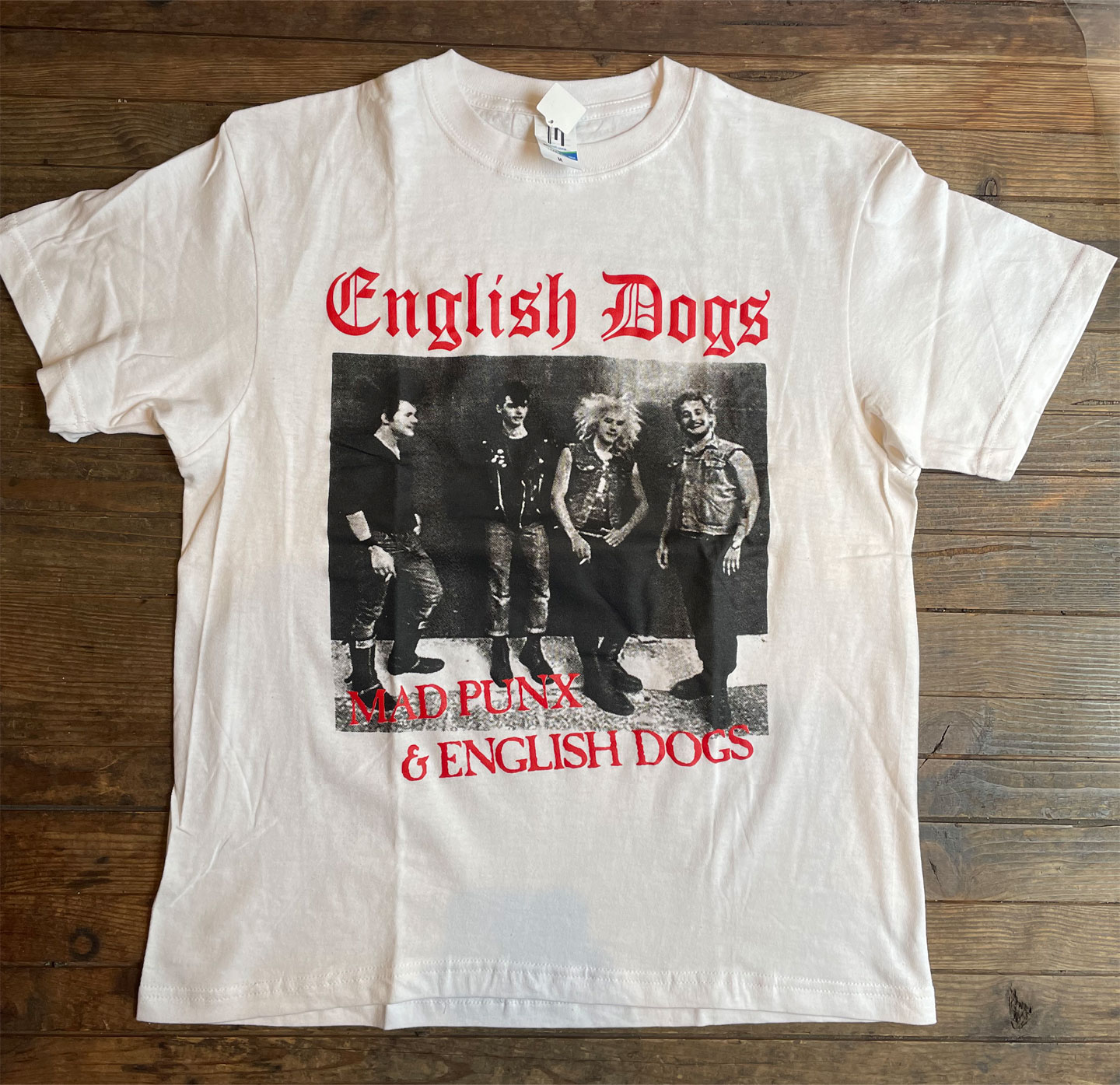 ENGLISH DOGS Tシャツ Mad Punx & English Dogs