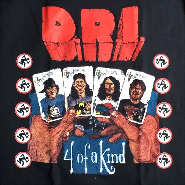 D.R.I.   Tシャツ 4 OF A KIND