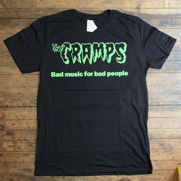 CRAMPS Tシャツ LOGO GREEN