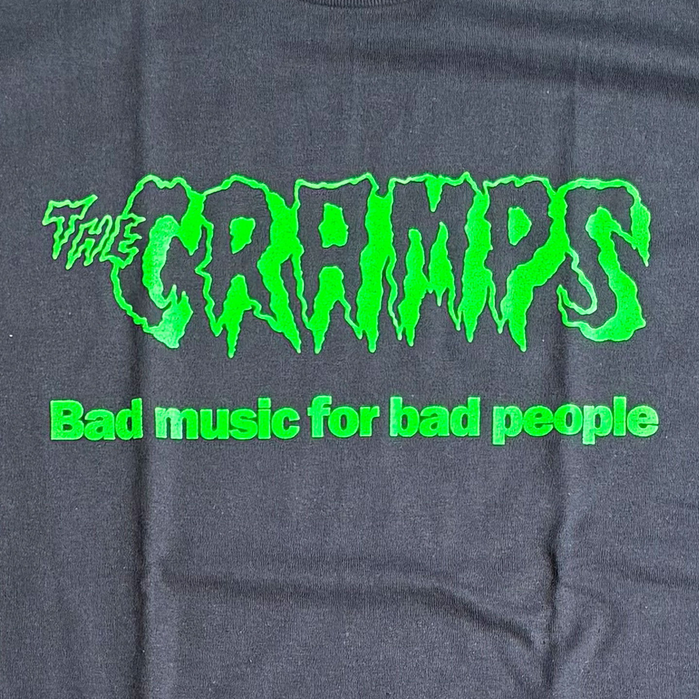 CRAMPS Tシャツ LOGO GREEN