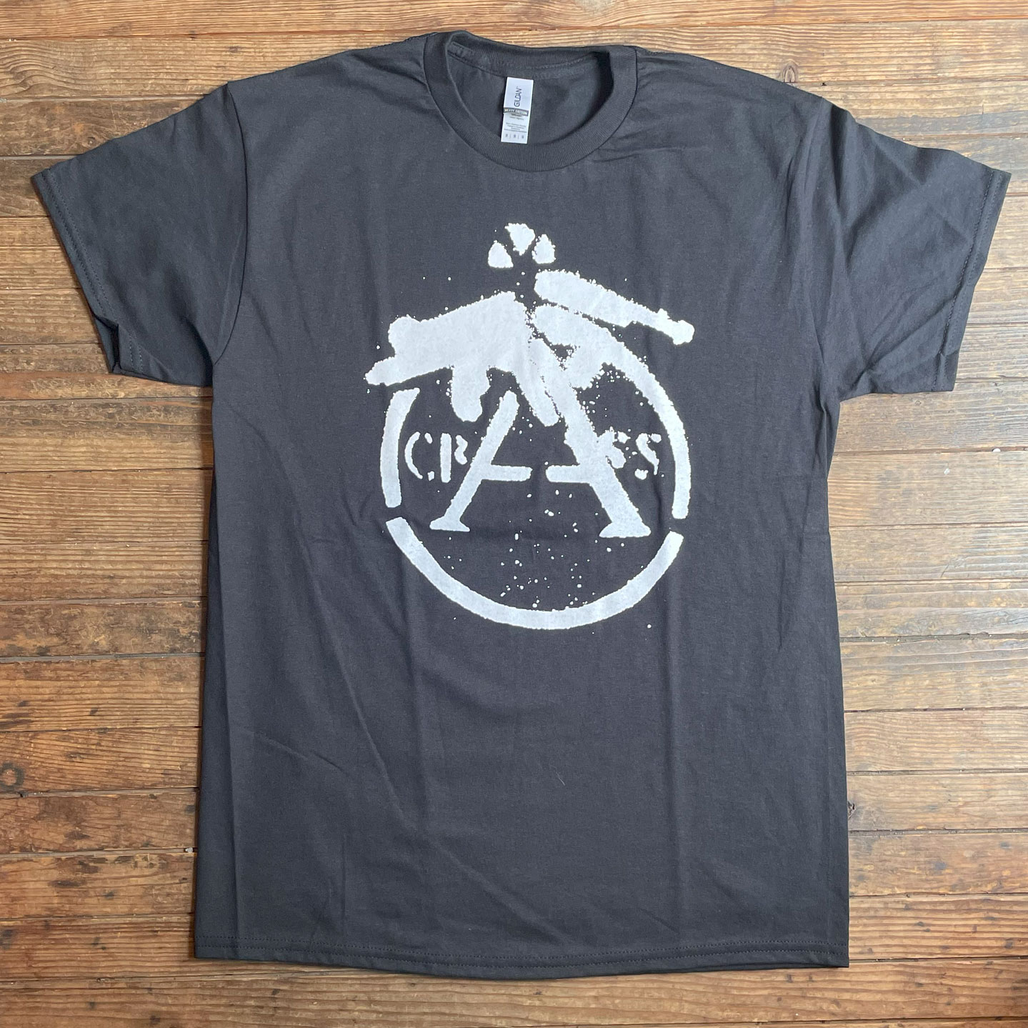 CRASS Tシャツ GUN