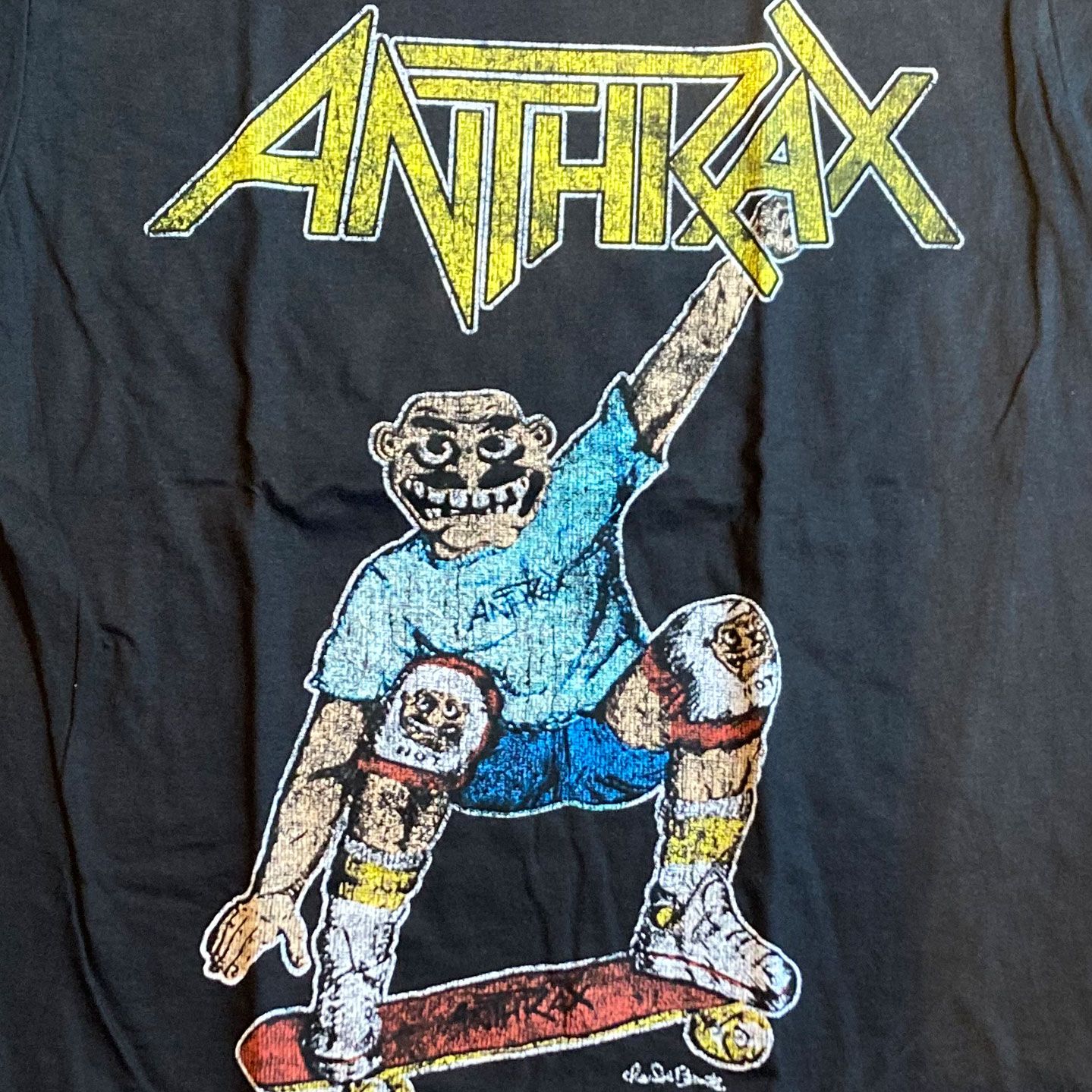 ANTHRAX Tシャツ METAL THRASHING MAD オフィシャル！