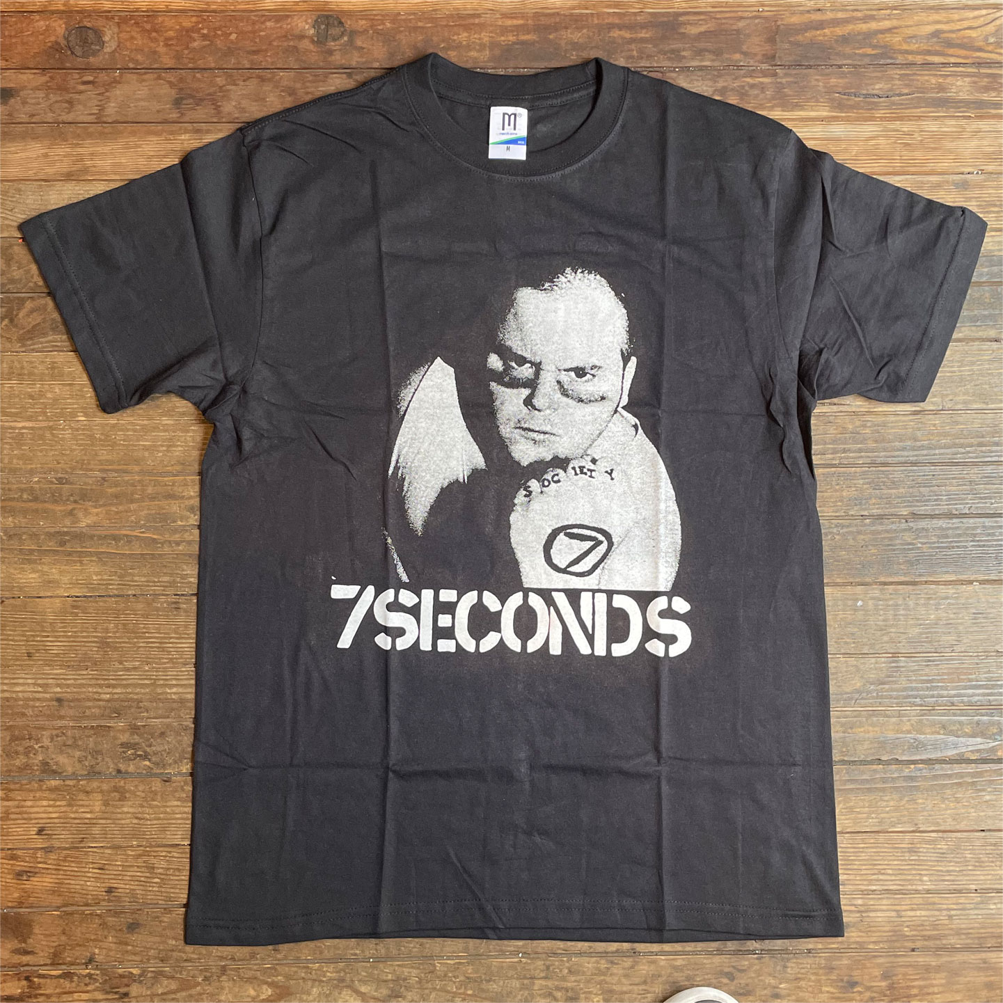7SECONDS Tシャツ SKINS BRAINS