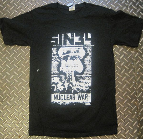 SIN34 Tシャツ NUCLEAR WAR