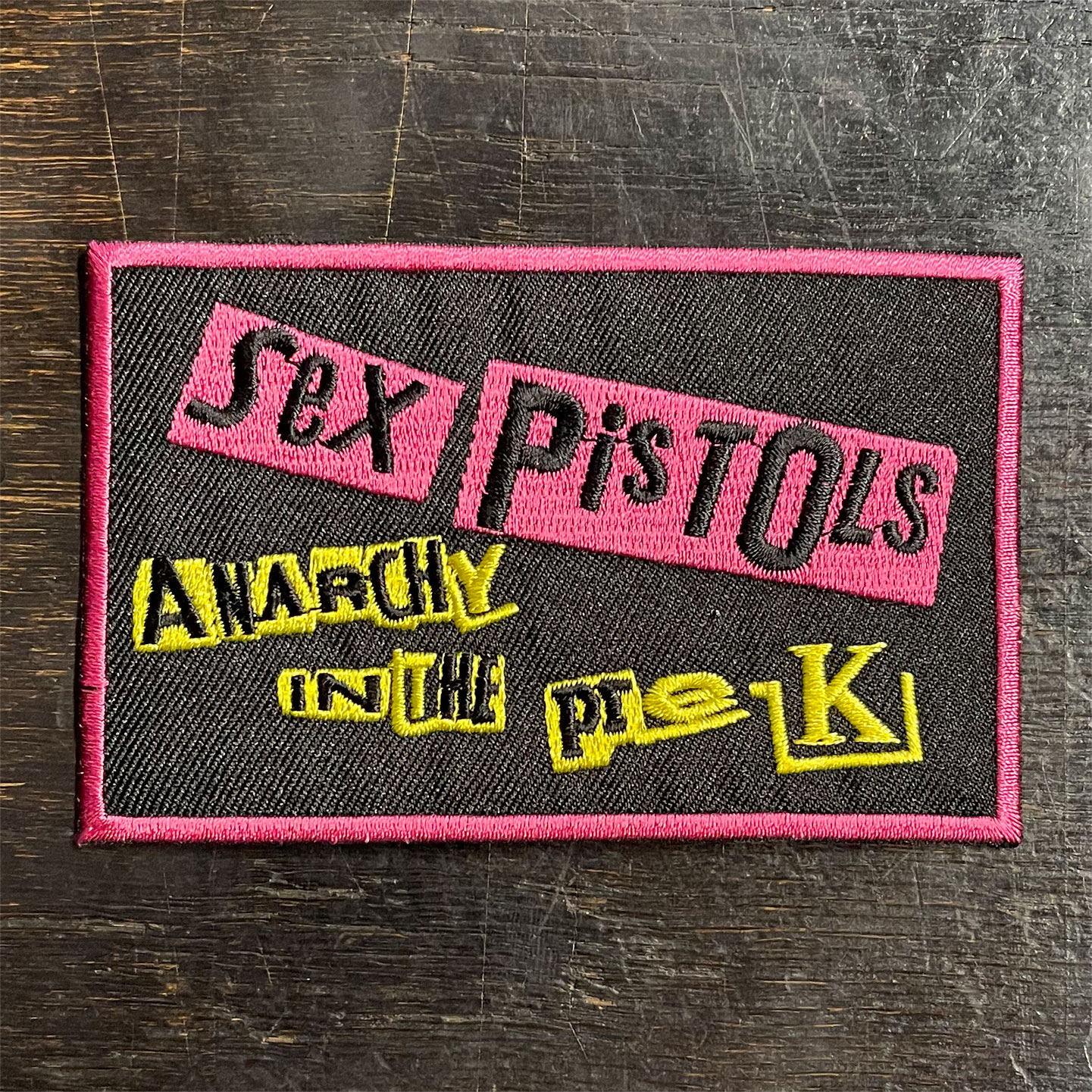 SEX PISTOLS 刺繍ワッペン ANARCHY IN THE pre-K