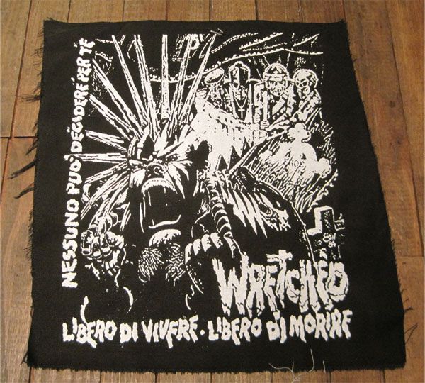 WRETCHED  BACKPATCH 1st LP