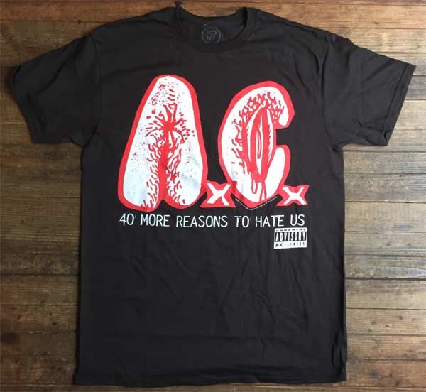 AxCx Tシャツ 40 MORE REASONS TO HATE US | 45REVOLUTION