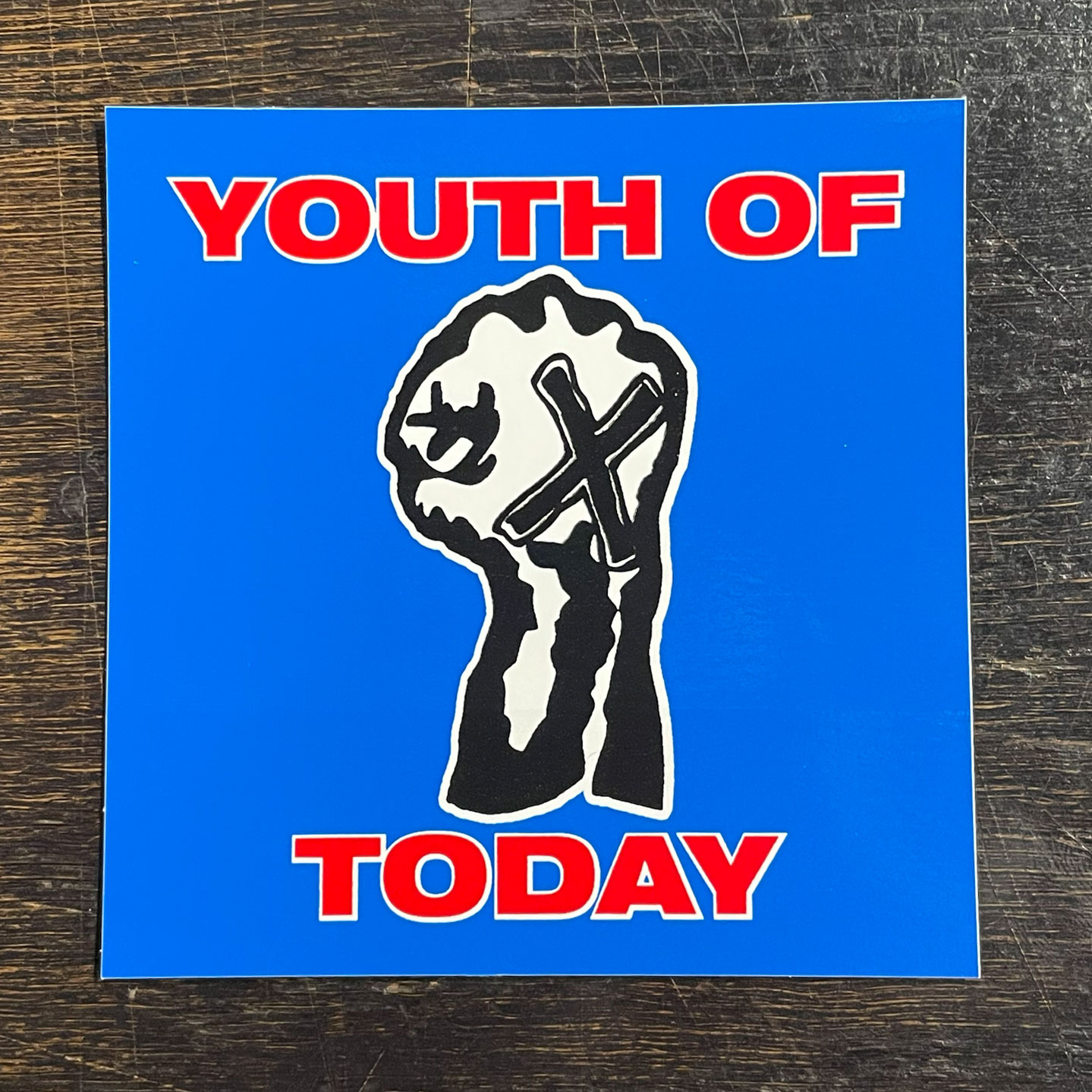 YOUTH OF TODAY ステッカー STRAIGHT EDGE