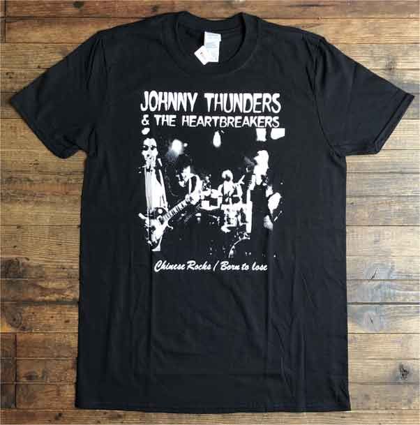 JOHNNY THUNDERS AND THE HEARTBREAKERS  Tシャツ CHINESE ROCKS