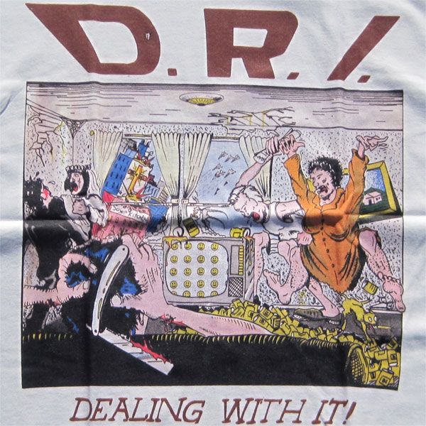 D.R.I. Tシャツ DEALING WITH IT!
