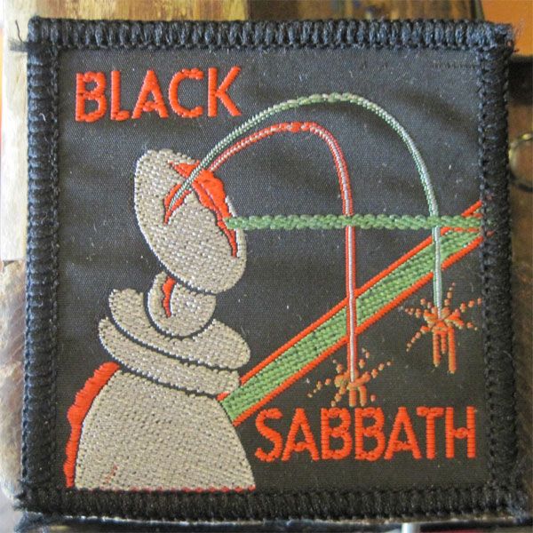BLACK SABBATH VINTAGE 刺繍ワッペン Technical Ecstasy