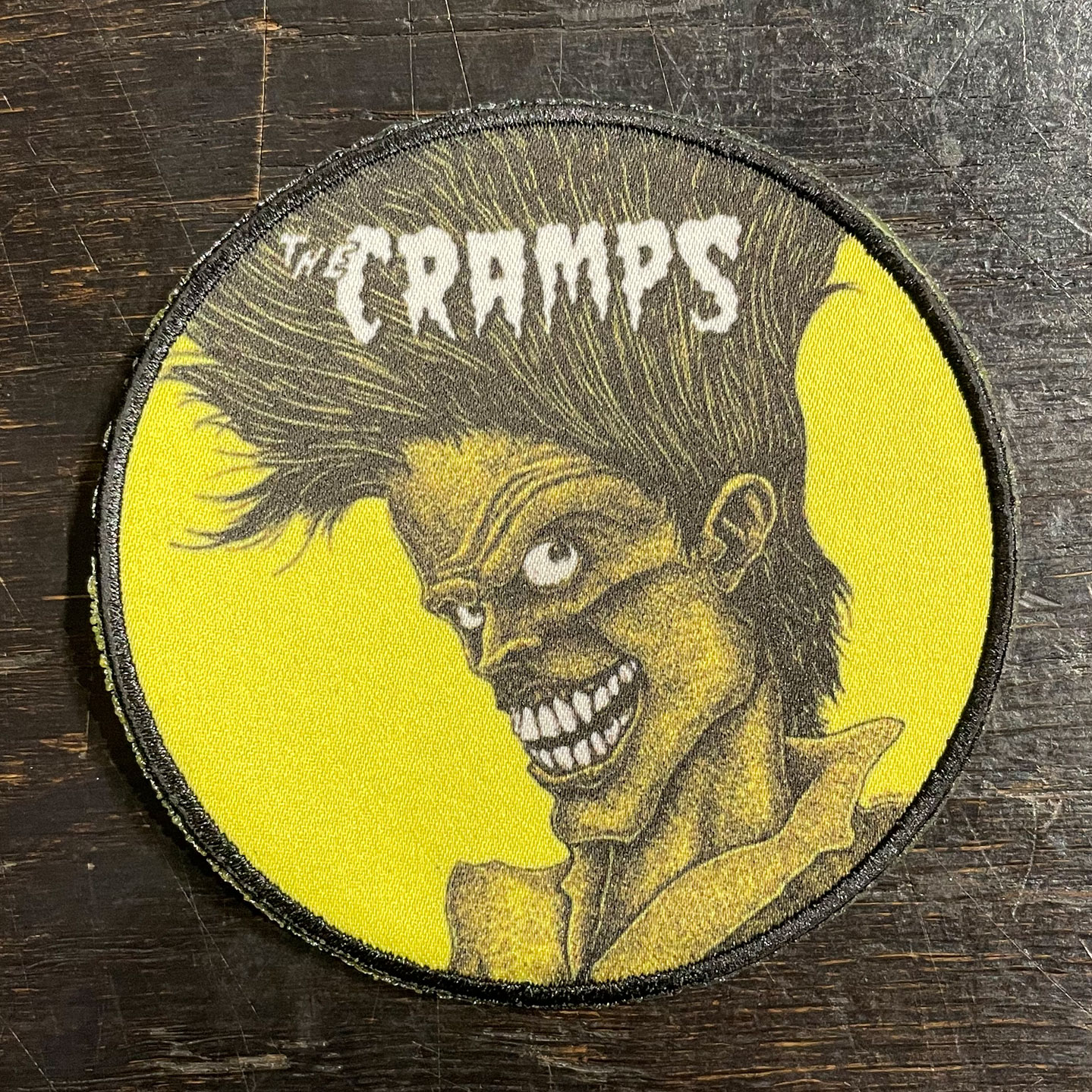 CRAMPS ワッペン BAD MUSIC FOR BAD PEAOPLE