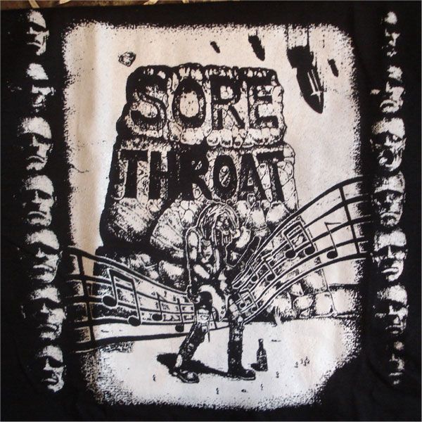 SORE THROAT Tシャツ Unhindered by Talent