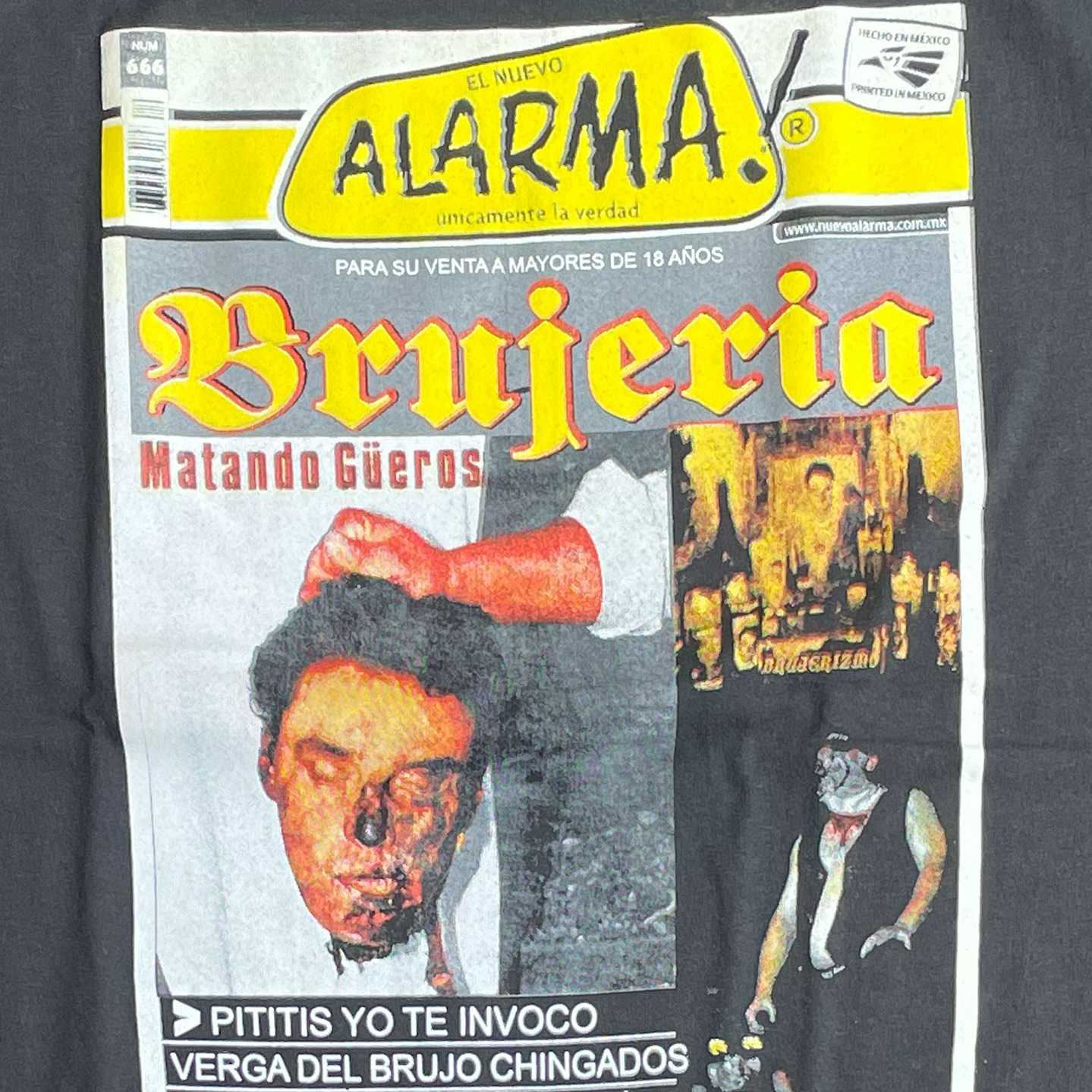 BRUJERIA Tシャツ ALARMA!