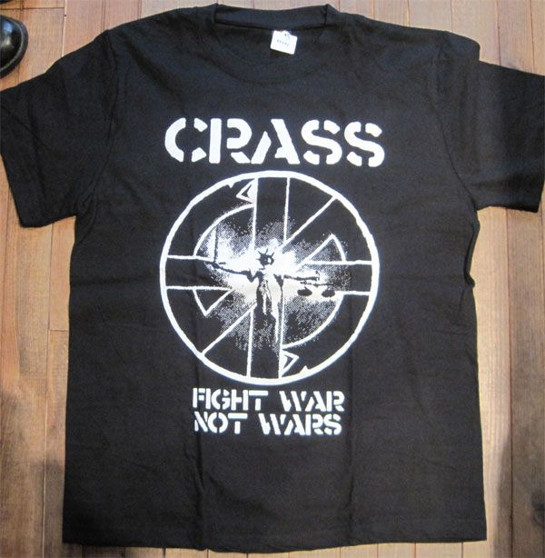 CRASS Tシャツ FIGHT WAR NOT WARS5