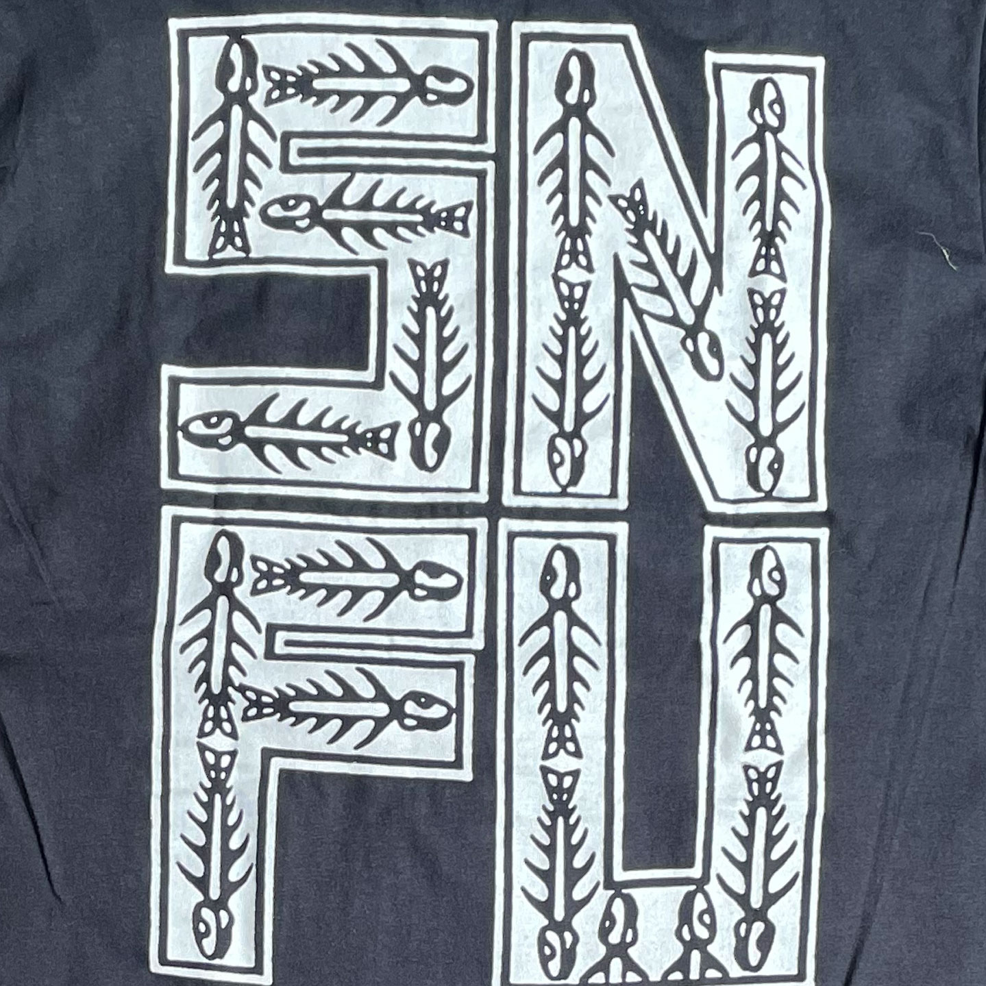 S.N.F.U Tシャツ OPEN YOUR MOUTH AND SAY... 両面プリント