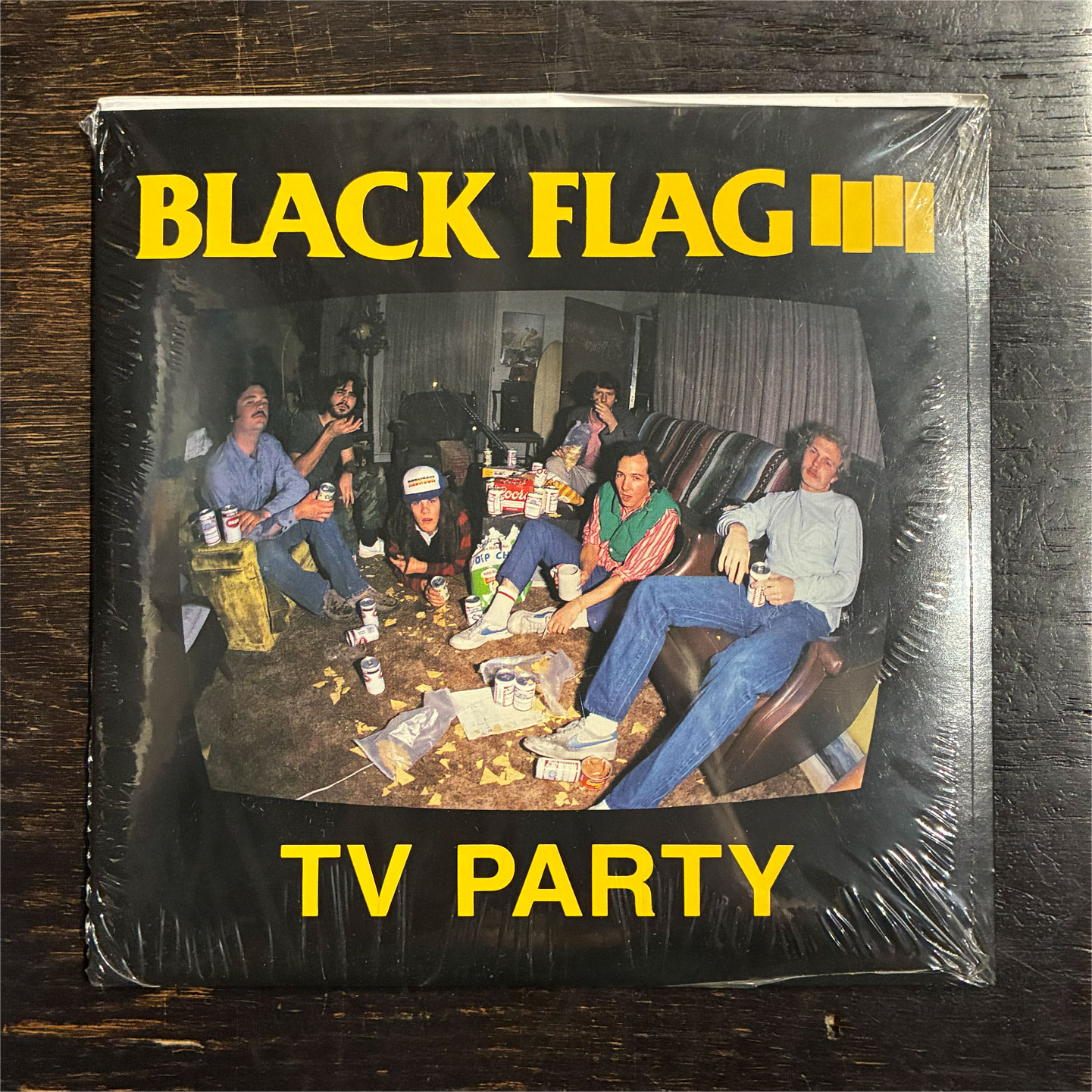 BLACK FLAG 7"ep TV PARTY
