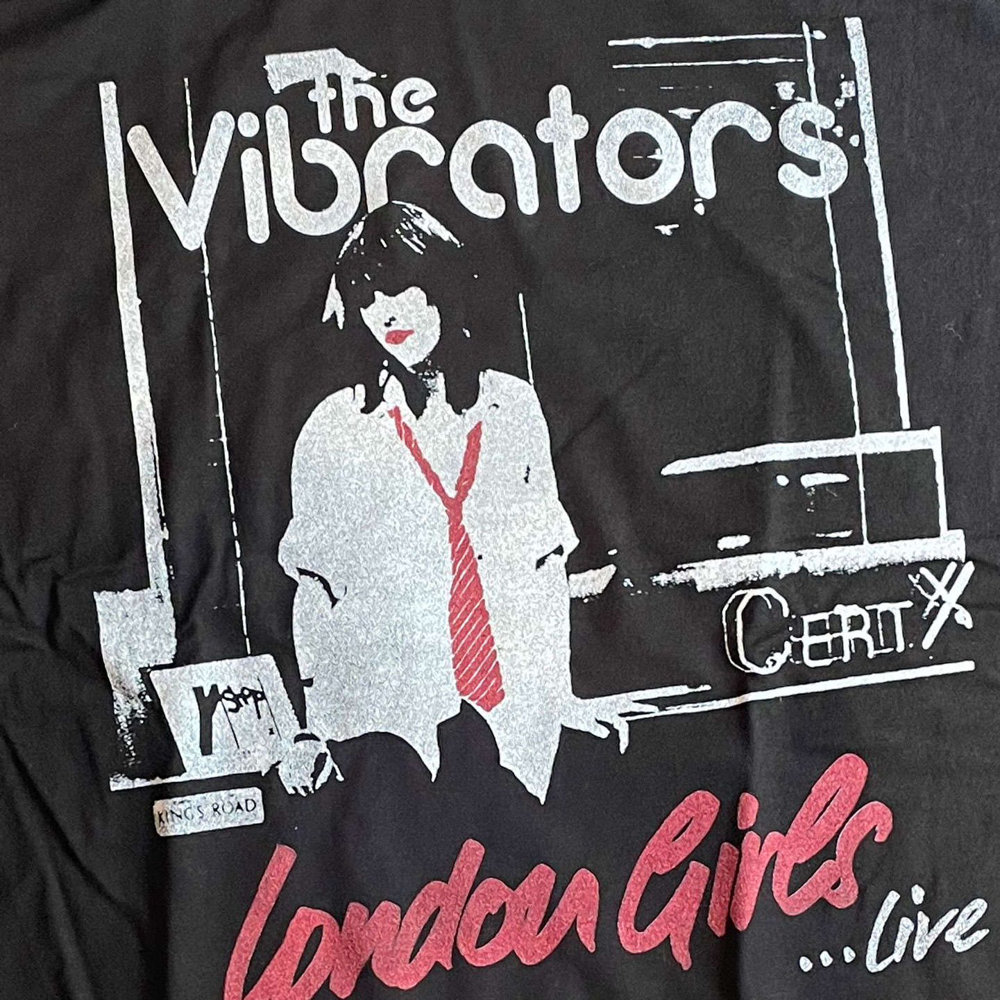 VIBRATORS Tシャツ LONDON GIRLS