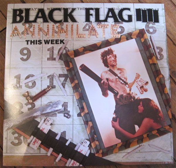 BLACK FLAG 12"ep ANNIHILATE THIS WEEK
