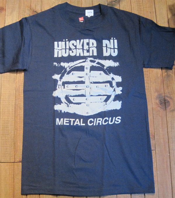 HUSKER DU Tシャツ METAL CIRCUS