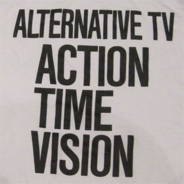 ALTERNATIVE TV Tシャツ ACTION TIME VISION