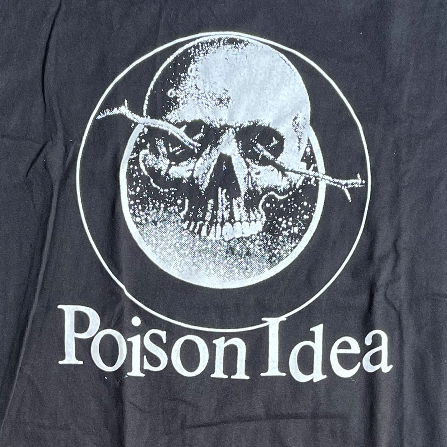POISON IDEA Tシャツ SKULL