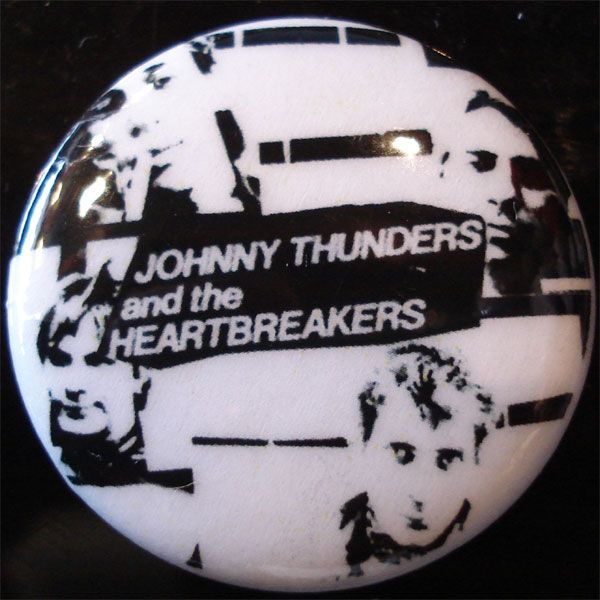 JOHNNY THUNDERS AND THE HEARTBREAKERS バッジ PHOTO