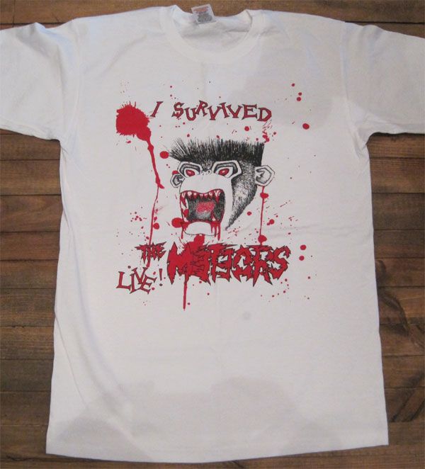 THE METEORS Tシャツ I SURVIVED