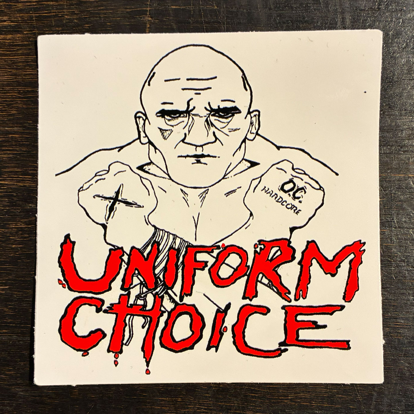 UNIFORM CHOICE ステッカー