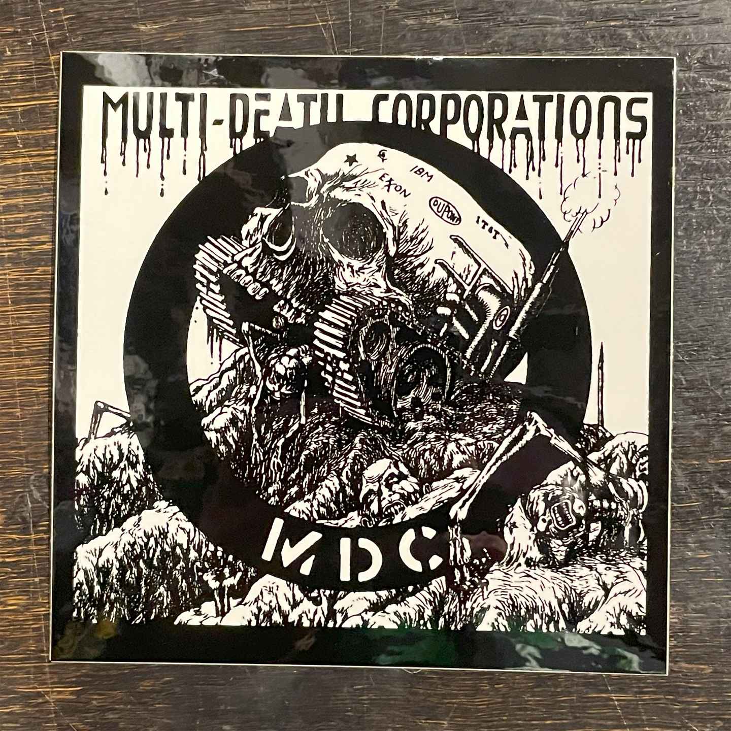 MDC ステッカー MULTI DEATH CORPORATIONS