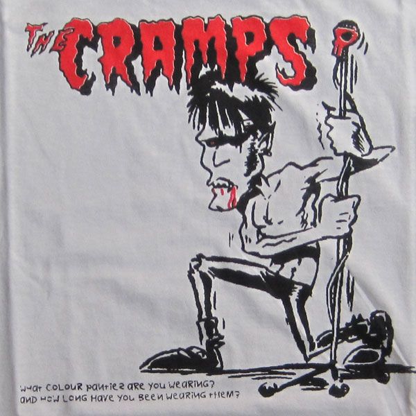 CRAMPS Tシャツ WHAT COLOUR