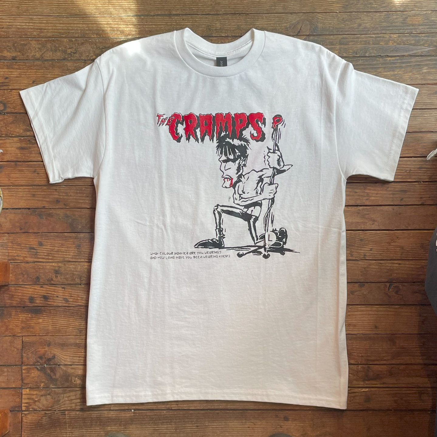 CRAMPS Tシャツ WHAT COLOUR