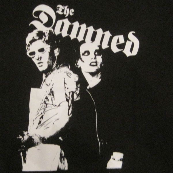 THE DAMNED Tシャツ CAPTAIN AND VANIAN