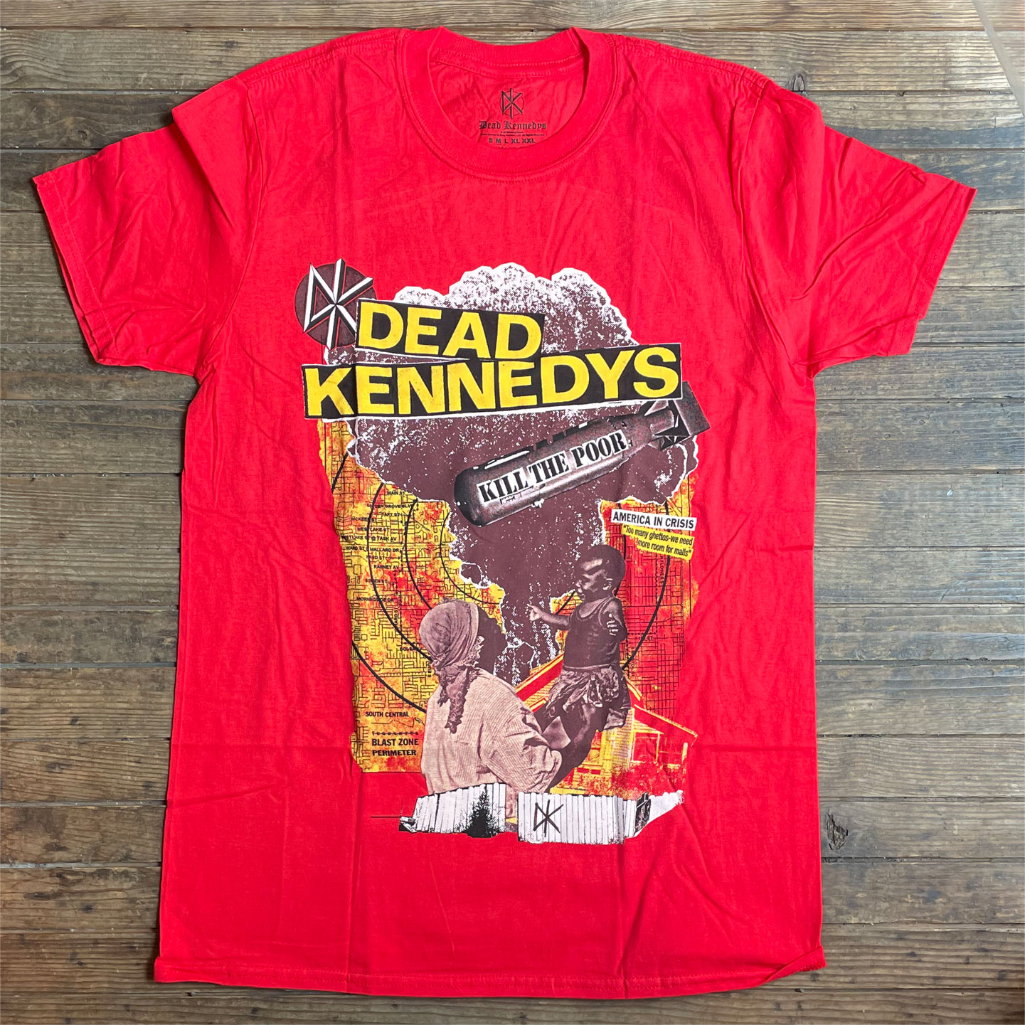 DEAD KENNEDYS Tシャツ KILL THE POOR
