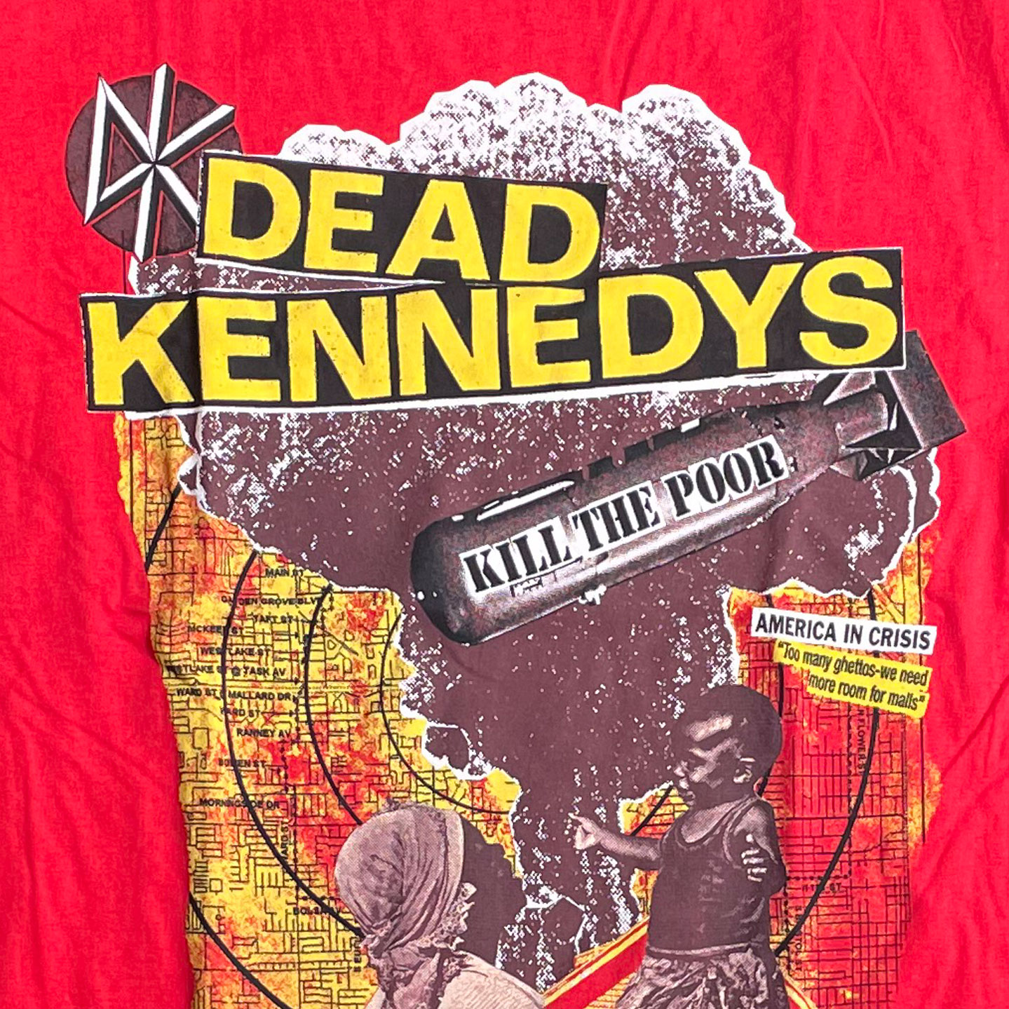 DEAD KENNEDYS Tシャツ KILL THE POOR
