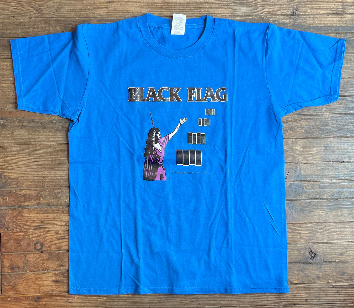 BLACK FLAG Tシャツ '86 TOUR IN MY HEAD | 45REVOLUTION