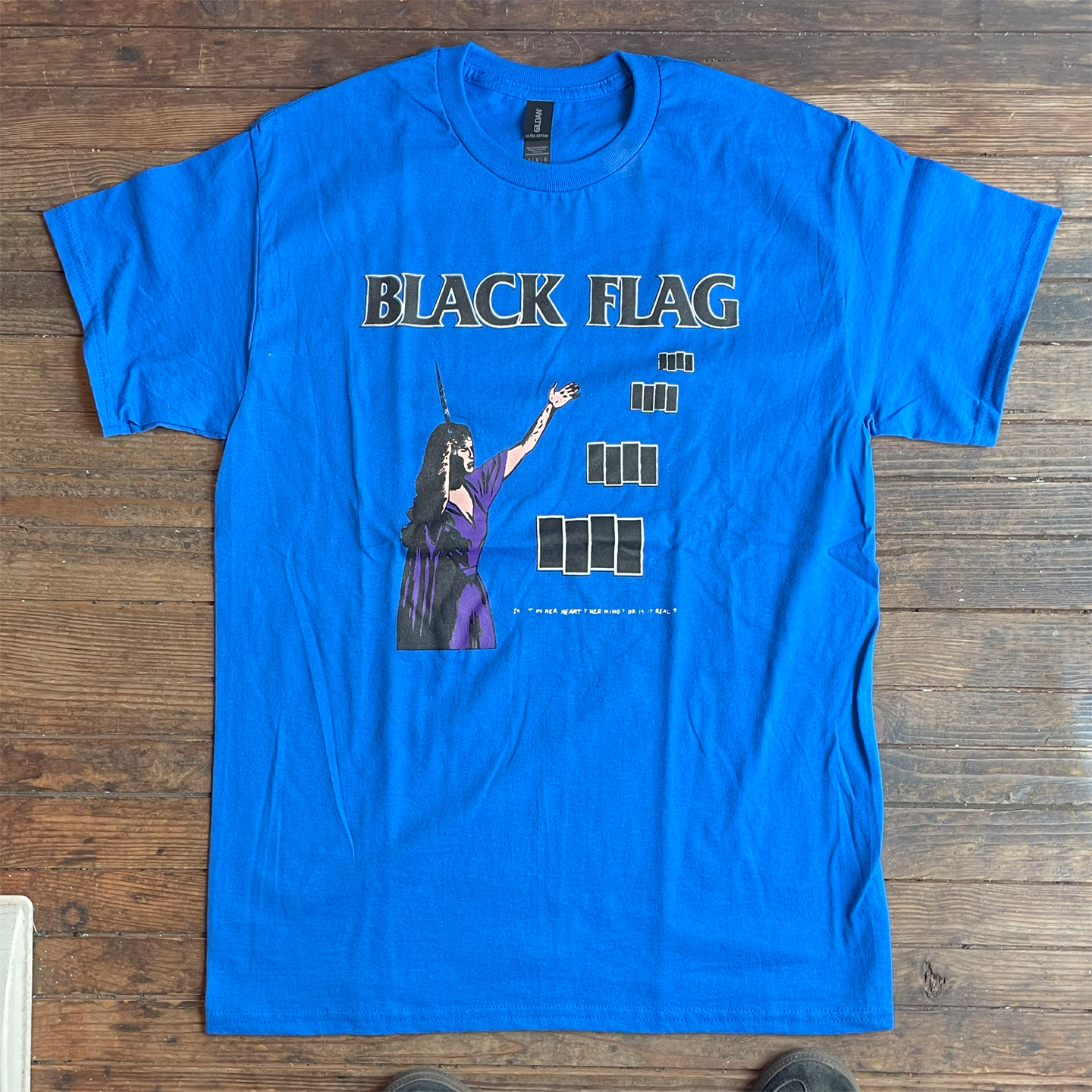 BLACK FLAG Tシャツ ’86 TOUR IN MY HEAD