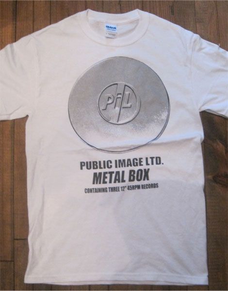 PIL Tシャツ METAL BOX