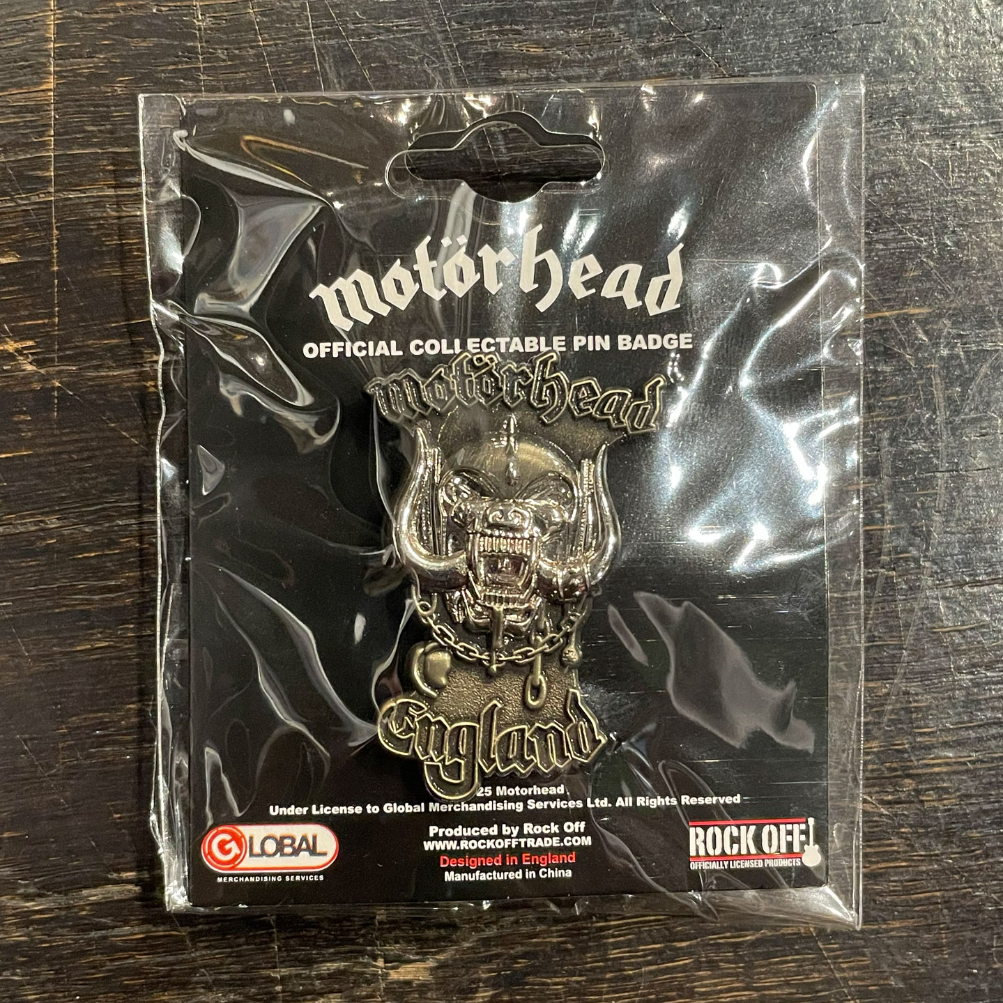 MOTORHEAD ピンバッジ WARPIG