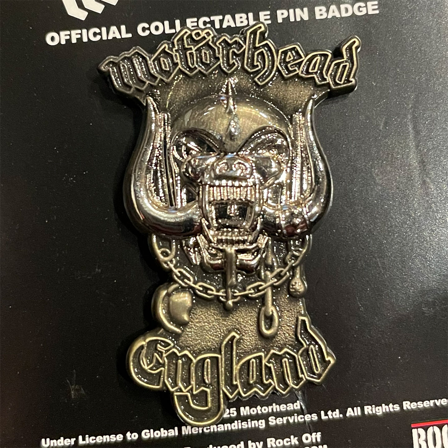MOTORHEAD ピンバッジ WARPIG
