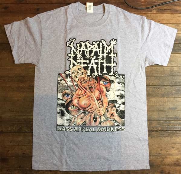 NAPALM DEATH Tシャツ MASS APPEAL MADNESS
