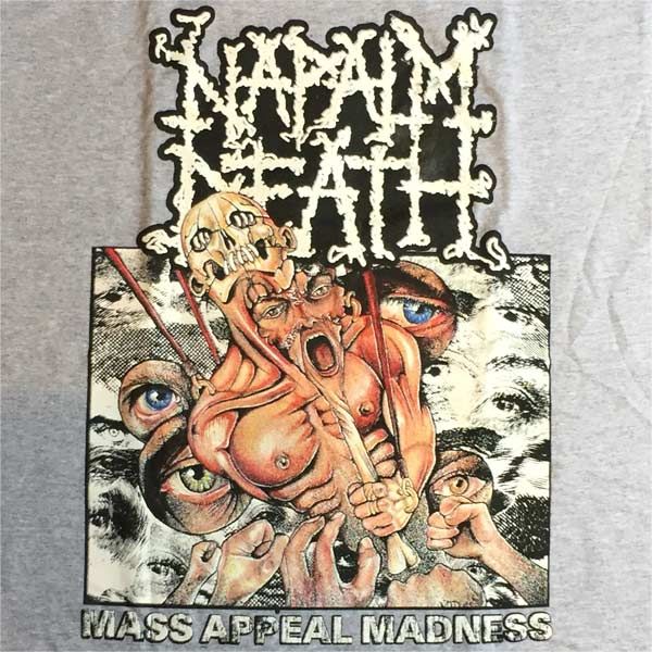 NAPALM DEATH Tシャツ MASS APPEAL MADNESS