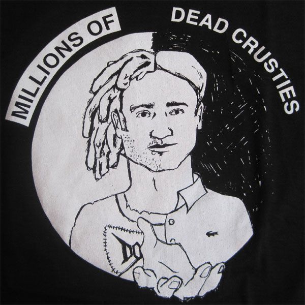 MDC Tシャツ MILLIONS OF DEAD CRUSTIES