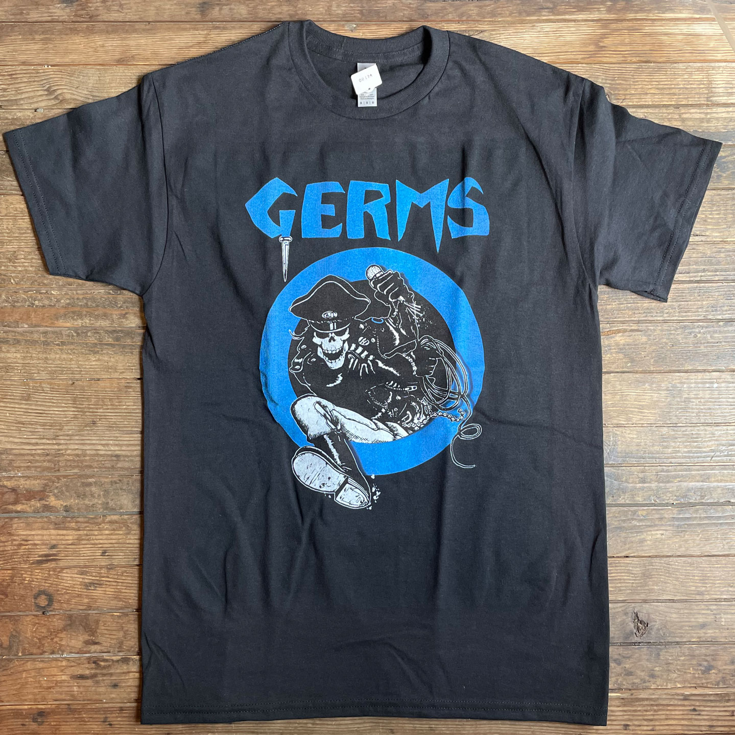 GERMS Tシャツ Leather skeleton オフィシャル！