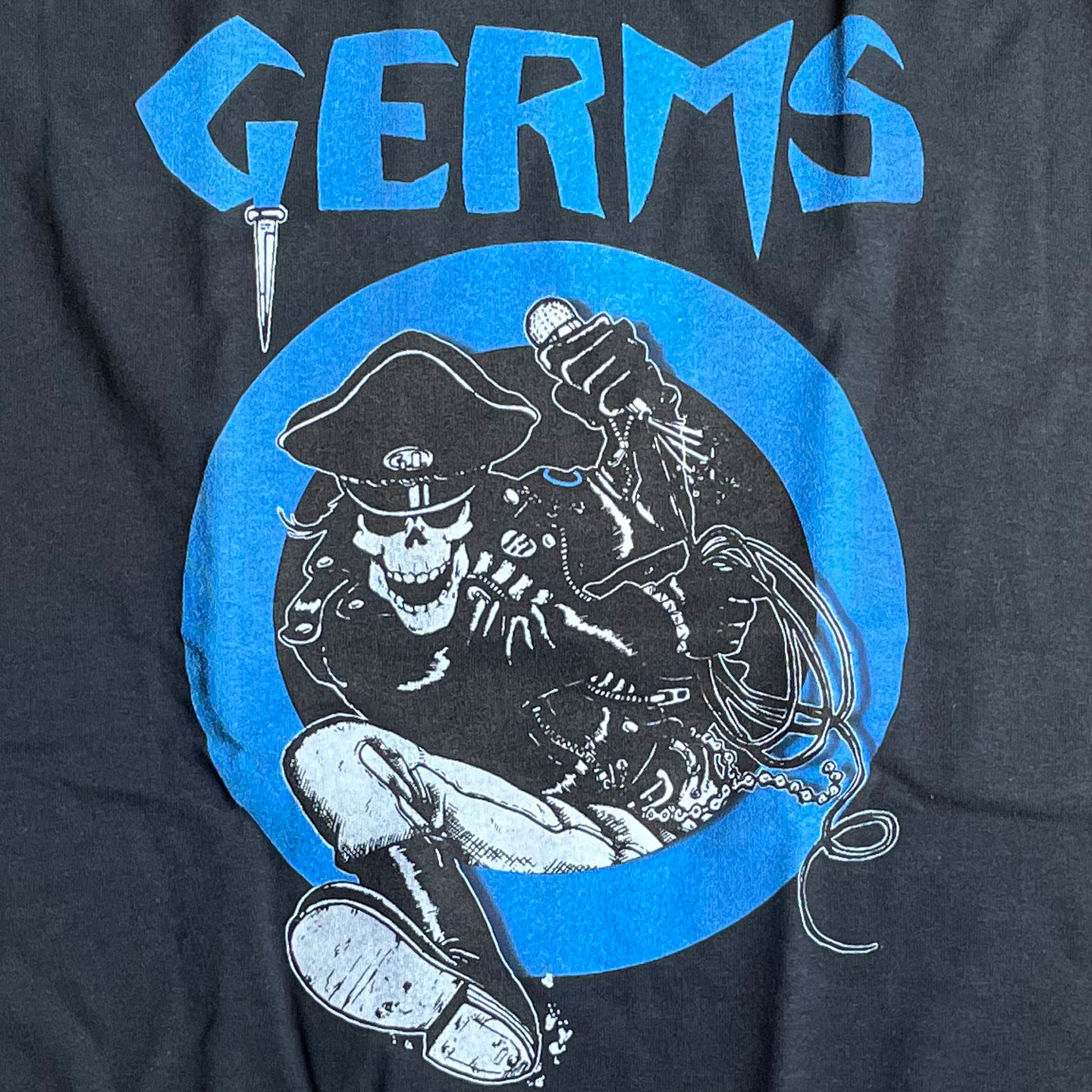 汚れほつれありませんThe Germs ジャームス　tシャツ