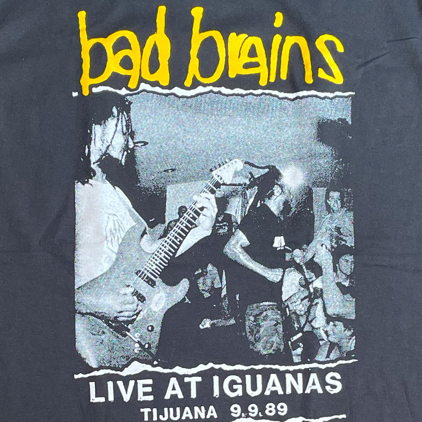 BAD BRAINS Tシャツ LIVE PHOTO