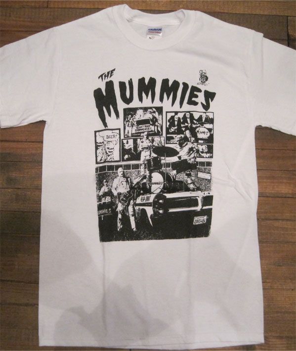 THE MUMMIES Tシャツ never been caught