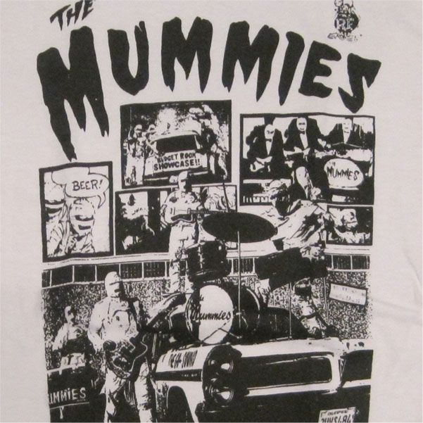 THE MUMMIES Tシャツ never been caught
