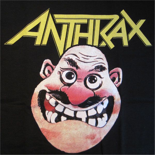 ANTHRAX Tシャツ NOTMAN FACE